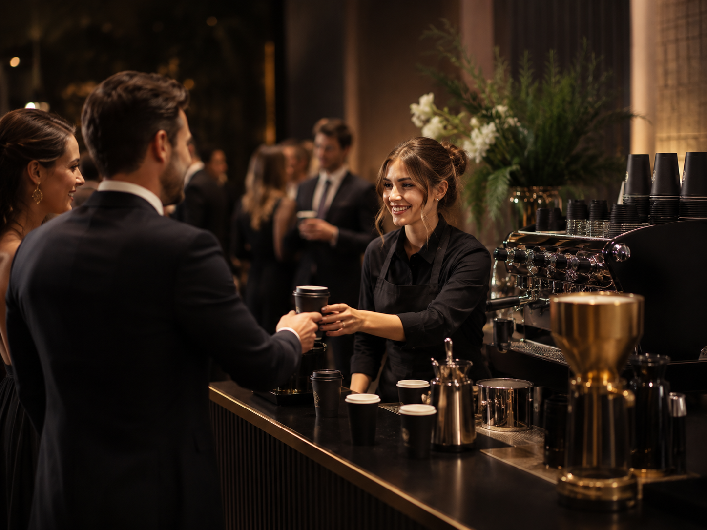 Caffè Fusion coffee for events and corporate clients